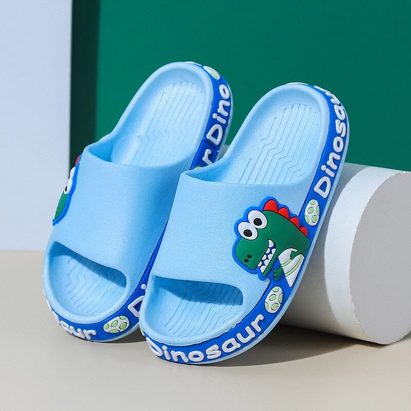 Chinelo Infantil Antiderrapante Dino Crocks