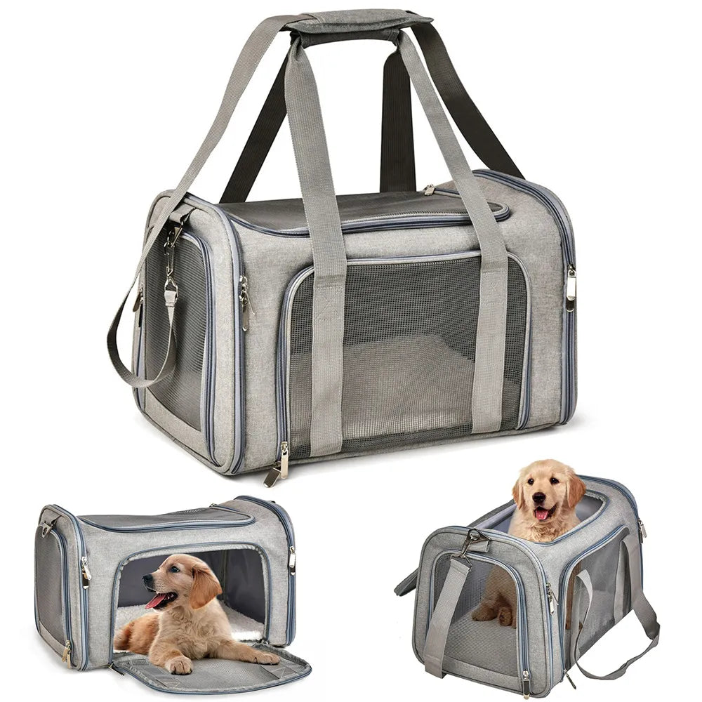 Mochila lateral para carregar Pets - 8 a 12 Kg